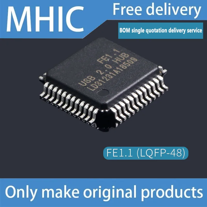 【HOT】5PCS/LOT Original FE1.1 FE1.1S FE2.1 USB 2.0 High-speed Four/seven Port Hub Controller
【HOT】5PCS/LOT Original FE1.1 FE1.1S FE2.1 USB 2.0 High-speed Four/seven Port Hub Controller