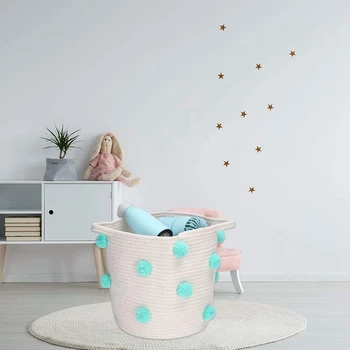 CSS Wool Ball Cotton Rope Storage Small Fresh Desktop Finishing Storage Basket Debris Storage Basket Mint Green + white
CSS Wool Ball Cotton Rope Storage Small Fresh Desktop Finishing Storage Basket Debris Storage Basket Mint Green + white