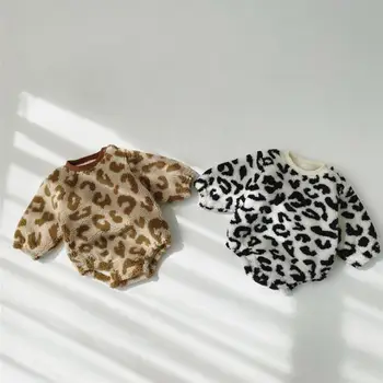 2020 New Babys Girls Boys Leopard Rompers Thicken Full Sleeve Winter Babys Jumpsuit 0-3t PP562 
2020 New Babys Girls Boys Leopard Rompers Thicken Full Sleeve Winter Babys Jumpsuit 0-3t PP562