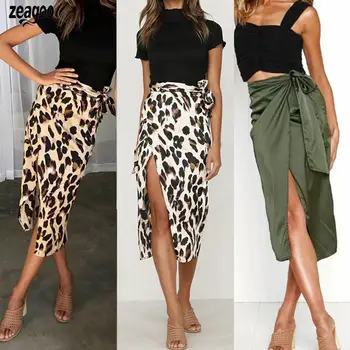 Women Bandage Split Summer Beach Evening Party Green, Brown, Apricot Wrap Casual Mid Skirt Solid, Leopard
Women Bandage Split Summer Beach Evening Party Green, Brown, Apricot Wrap Casual Mid Skirt Solid, Leopard