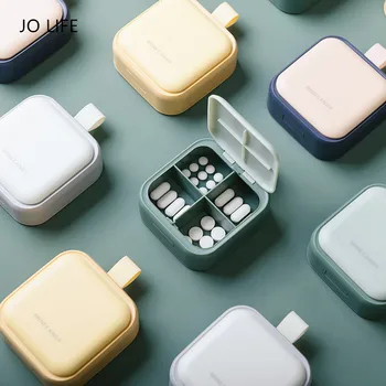 JO LIFE Portable 4 Grids Pill Case First Aid Kit Mini Daily Pill Container Medicine Storage Box
JO LIFE Portable 4 Grids Pill Case First Aid Kit Mini Daily Pill Container Medicine Storage Box