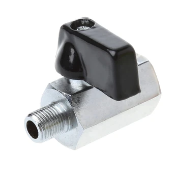 Brass Mini Ball Valve 1/8" BSP Male to Female Thread Air Compressor Hose
Brass Mini Ball Valve 1/8" BSP Male to Female Thread Air Compressor Hose