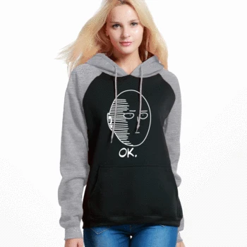 One Punch Cartoon Kawaii Women Hoodies Winter Fleece Tracksuits Sportswear Simple Casual Female Outerwear Raglan Hooded Pullover
One Punch Cartoon Kawaii Women Hoodies Winter Fleece Tracksuits Sportswear Simple Casual Female Outerwear Raglan Hooded Pullover