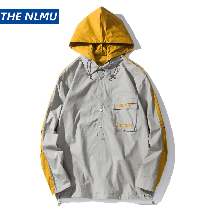 Mens Windbreaker Jackets Hip Hop Color Block Jackets Men Streetwear Patchwork 2019 Fashion Autumn Jacket Male Orange HZ186
Mens Windbreaker Jackets Hip Hop Color Block Jackets Men Streetwear Patchwork 2019 Fashion Autumn Jacket Male Orange HZ186