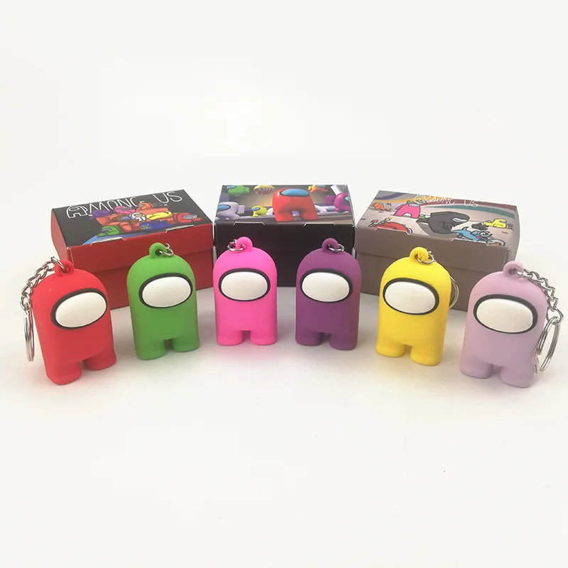 Toys Steam Game Among Us Keychain Trust No One Game Soft Doll Bag Silicone Key Chain Model kit Pendant Xmas Keyring Gifts 
Toys Steam Game Among Us Keychain Trust No One Game Soft Doll Bag Silicone Key Chain Model kit Pendant Xmas Keyring Gifts
