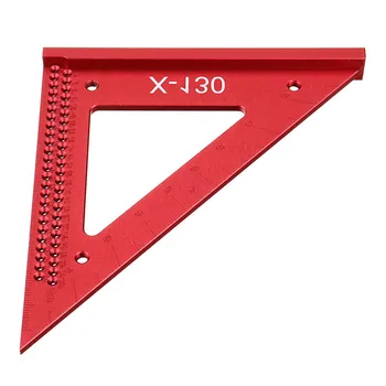 Aluminum Alloy Metric Woodworking Precision Triangle Ruler Carpenters Square Hole Positioning Measuring Ruler Gauge Tool
Aluminum Alloy Metric Woodworking Precision Triangle Ruler Carpenters Square Hole Positioning Measuring Ruler Gauge Tool