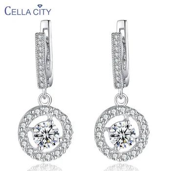 Cellacity Trendy Silver 925 Jewelry Round Gemstones Earrings for Women Luxury Design Female Wedding Jewelry Shorte Ear drops
Cellacity Trendy Silver 925 Jewelry Round Gemstones Earrings for Women Luxury Design Female Wedding Jewelry Shorte Ear drops