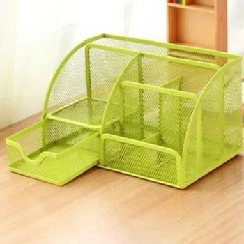 Metal Pen Holder Barrel Student Multi-Function Desktop Storage Rack Seven Grid File Data Storage Rack
Metal Pen Holder Barrel Student Multi-Function Desktop Storage Rack Seven Grid File Data Storage Rack