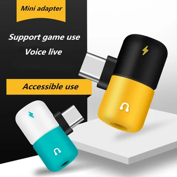 2 in 1 Earphone Charging Dual-port Adapter For Type C Phone Jack Audio Charger Converter Dispenser Accessories USB Type-C OTG
2 in 1 Earphone Charging Dual-port Adapter For Type C Phone Jack Audio Charger Converter Dispenser Accessories USB Type-C OTG