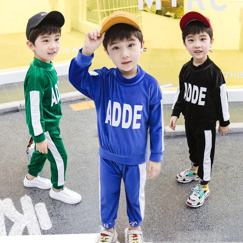 2019 New Style Korean-style Spring And Autumn Hoodie Two-Piece Set Men's Small CHILDREN'S Spring Clothing Male Baby Long-sleeved
2019 New Style Korean-style Spring And Autumn Hoodie Two-Piece Set Men's Small CHILDREN'S Spring Clothing Male Baby Long-sleeved