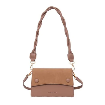 Small Nubuck Leather Flap Women Designer Shoulder Bags With Weave Strap Casual Crossbody Travel Messenger Bag For Lady Female
Small Nubuck Leather Flap Women Designer Shoulder Bags With Weave Strap Casual Crossbody Travel Messenger Bag For Lady Female