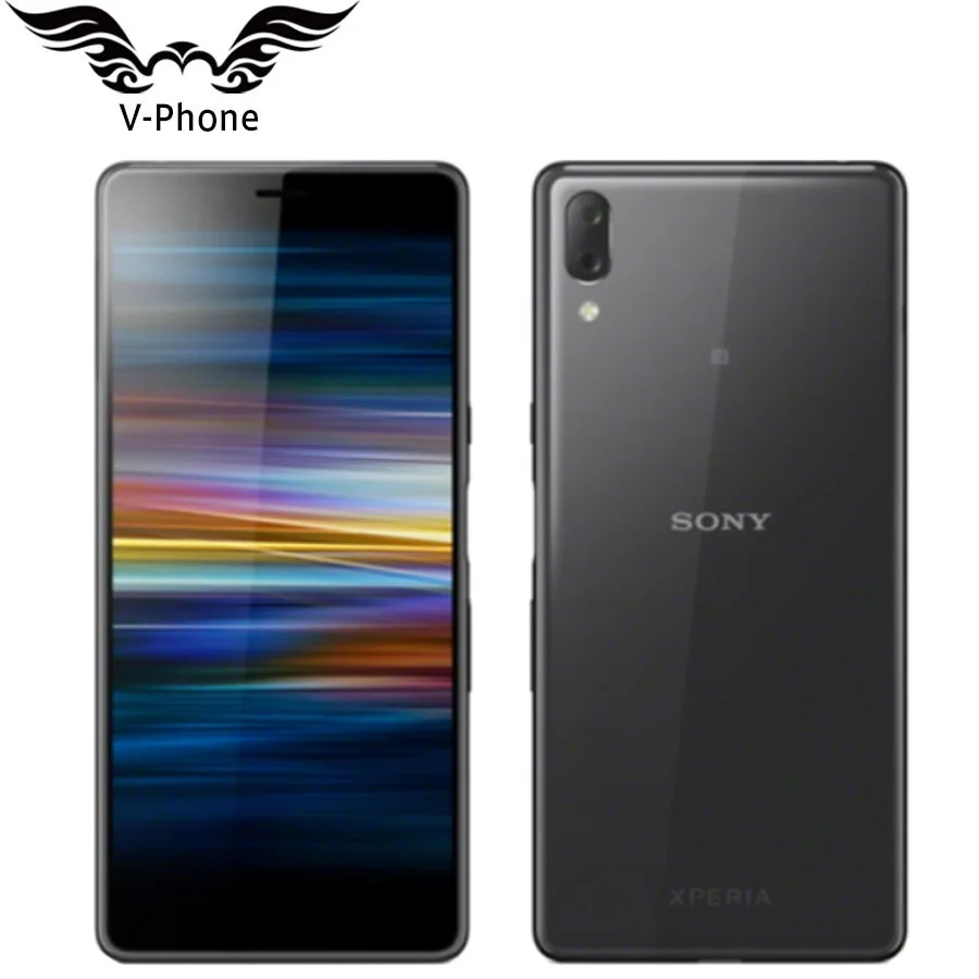 

New Original Sony Xperia L3 Mobile Phone Dual SIM I4332 5.7" Octa core 3GB 32GB 13MP 3300mAh Fingerprint NFC Android 8 4G Phone