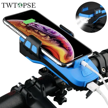 TWTOPSE 4000mAh Bicycle Light USB Rechargeable MTB Front Bike Light Mobile phone holder LED Headlight Power Bank Bike Accessory
TWTOPSE 4000mAh Bicycle Light USB Rechargeable MTB Front Bike Light Mobile phone holder LED Headlight Power Bank Bike Accessory