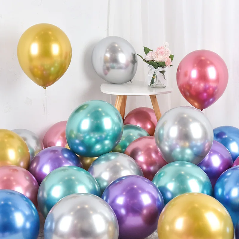 10Pcs 12 inch glossy metal pearl latex balloon birthday wedding party decoration balloon DIY children's toys and gifts
10Pcs 12 inch glossy metal pearl latex balloon birthday wedding party decoration balloon DIY children's toys and gifts