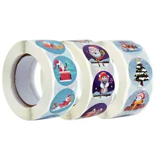 500Pcs/lot 2.5cm Merry Christmas Stickers Santa Claus Snowman Trees Decorative Stickers Wrapping Gift Box Label Christmas Tags
500Pcs/lot 2.5cm Merry Christmas Stickers Santa Claus Snowman Trees Decorative Stickers Wrapping Gift Box Label Christmas Tags