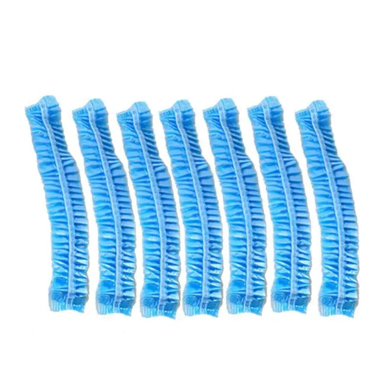 100pcs Clear Disposable Plastic Shower Bath Caps for spa Hair Salon For Hotel/Home Use (Blue)
100pcs Clear Disposable Plastic Shower Bath Caps for spa Hair Salon For Hotel/Home Use (Blue)