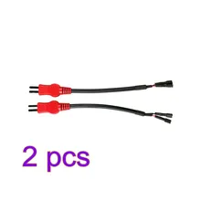 2pcs/lot Car Accessory Adapter Cables AUTOOL CT200 CT150 Auto Fuel Injector Cleaner Tester For Car Cleaning Machine Parts
2pcs/lot Car Accessory Adapter Cables AUTOOL CT200 CT150 Auto Fuel Injector Cleaner Tester For Car Cleaning Machine Parts