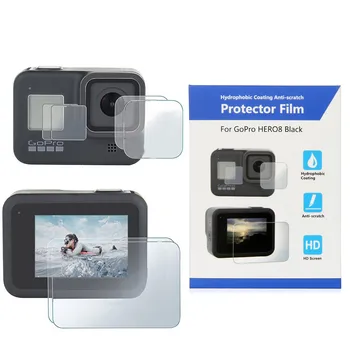 HD Tempered Glass Screen Protector Kit For GoPro Hero 8 9H Hardness Camera Lens Protection Film
HD Tempered Glass Screen Protector Kit For GoPro Hero 8 9H Hardness Camera Lens Protection Film