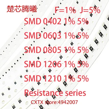 

1/100PCS SMD 2512 J 5% 30R 33R 36R 39R 43R 47R 51R 56R 62R 68R 75R 82R 91R 100R 110R 120R 130R 150R 160R Ohm Resistance series