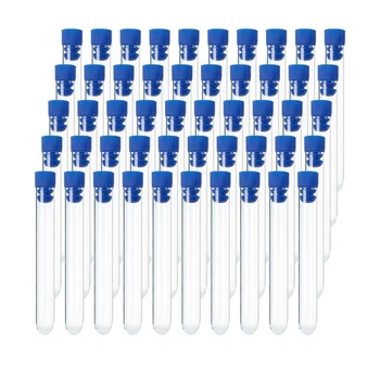 100Pcs Clear Plastic Test Tubes with Push Caps Sample Test Tubes Needles Storage Tube 16X100mm
100Pcs Clear Plastic Test Tubes with Push Caps Sample Test Tubes Needles Storage Tube 16X100mm
