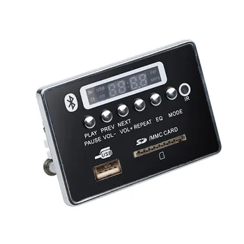 12V Led FM Lightweight PCBA Portable Wireless Remote Control Module Bluetooth MP3 Audio Decoder Board Kit Multi Functional
12V Led FM Lightweight PCBA Portable Wireless Remote Control Module Bluetooth MP3 Audio Decoder Board Kit Multi Functional