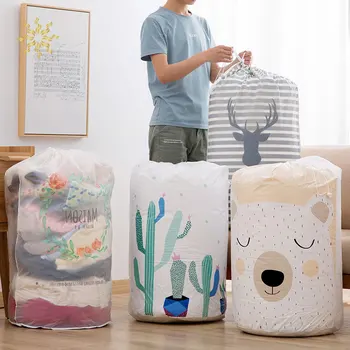 Cartoon Foldable Storage Bag Clothes Blanket Quilt Closet Sweater Organizer Box Pouches High Quality Housekeeping Container 
Cartoon Foldable Storage Bag Clothes Blanket Quilt Closet Sweater Organizer Box Pouches High Quality Housekeeping Container