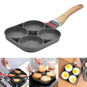 Four-hole Frying Pot Omelet Pan For Eggs Ham Temperature Instruction Frying Pans Non-stick No Oil-smoke Kitchen Cooking Pan
Four-hole Frying Pot Omelet Pan For Eggs Ham Temperature Instruction Frying Pans Non-stick No Oil-smoke Kitchen Cooking Pan