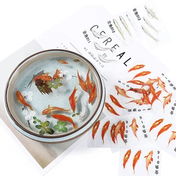45Pcs 3D Simulation Red Fish Resin Decorative Sticker Creative Scrapbooking Stickers Fit DIY Phone Case Molds Landscape
45Pcs 3D Simulation Red Fish Resin Decorative Sticker Creative Scrapbooking Stickers Fit DIY Phone Case Molds Landscape