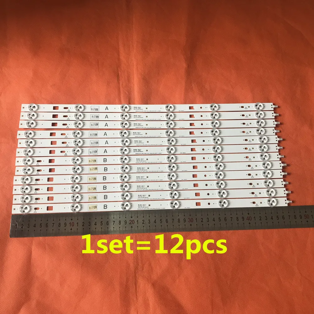 12 шт./лот Светодиодная лента для подсветки 1 комплект = шт. (6A + 6B) SONY Φ 1-889-674-12