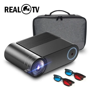 Real TV YG420 Full HD Projector 3800 Lumens Home Theater Video Beamer Proyector HDMI VGA AV USB with gift 
Real TV YG420 Full HD Projector 3800 Lumens Home Theater Video Beamer Proyector HDMI VGA AV USB with gift
