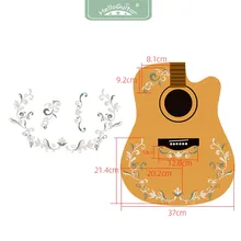 DIY Cool Style Guitar Body Inlay Decals Sticker For Acoustic Classical Guitars Ukulele Bass Guitar PET Inlay Sticker Guitar Accs
DIY Cool Style Guitar Body Inlay Decals Sticker For Acoustic Classical Guitars Ukulele Bass Guitar PET Inlay Sticker Guitar Accs