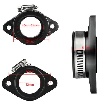 1*32mm/34mm Black Rubber Carburetor Intake Manifold 32mm 34mm Joint Boot Adapter Interface Motorcycle ATV
1*32mm/34mm Black Rubber Carburetor Intake Manifold 32mm 34mm Joint Boot Adapter Interface Motorcycle ATV