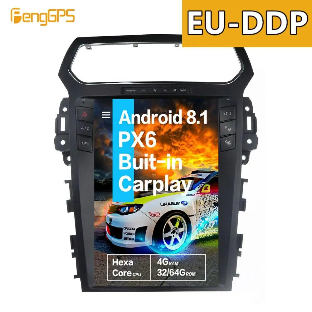 12.1''vertical Screen Android Car Radio For Ford Explorer 2011 - 2019 Stereo Multimedia Player Autoradio Gps Navi Unit
12.1''vertical Screen Android Car Radio For Ford Explorer 2011 - 2019 Stereo Multimedia Player Autoradio Gps Navi Unit