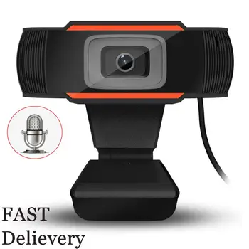 HD Webcam 480P LED PC Camera with Absorption Microphone MIC for Skype for Android TV Rotatable Computer Camera USB Web Cam
HD Webcam 480P LED PC Camera with Absorption Microphone MIC for Skype for Android TV Rotatable Computer Camera USB Web Cam