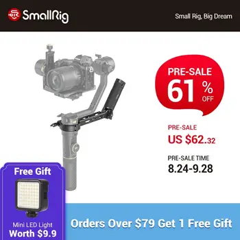 SmallRig Sling Grip With 1/4"-20 & ARRI 3/8”-16 screws & Cold Shoe Mount for ZHIYUN CRANE 2S Handheld Stabilizer Accessory- 3005
SmallRig Sling Grip With 1/4"-20 & ARRI 3/8”-16 screws & Cold Shoe Mount for ZHIYUN CRANE 2S Handheld Stabilizer Accessory- 3005