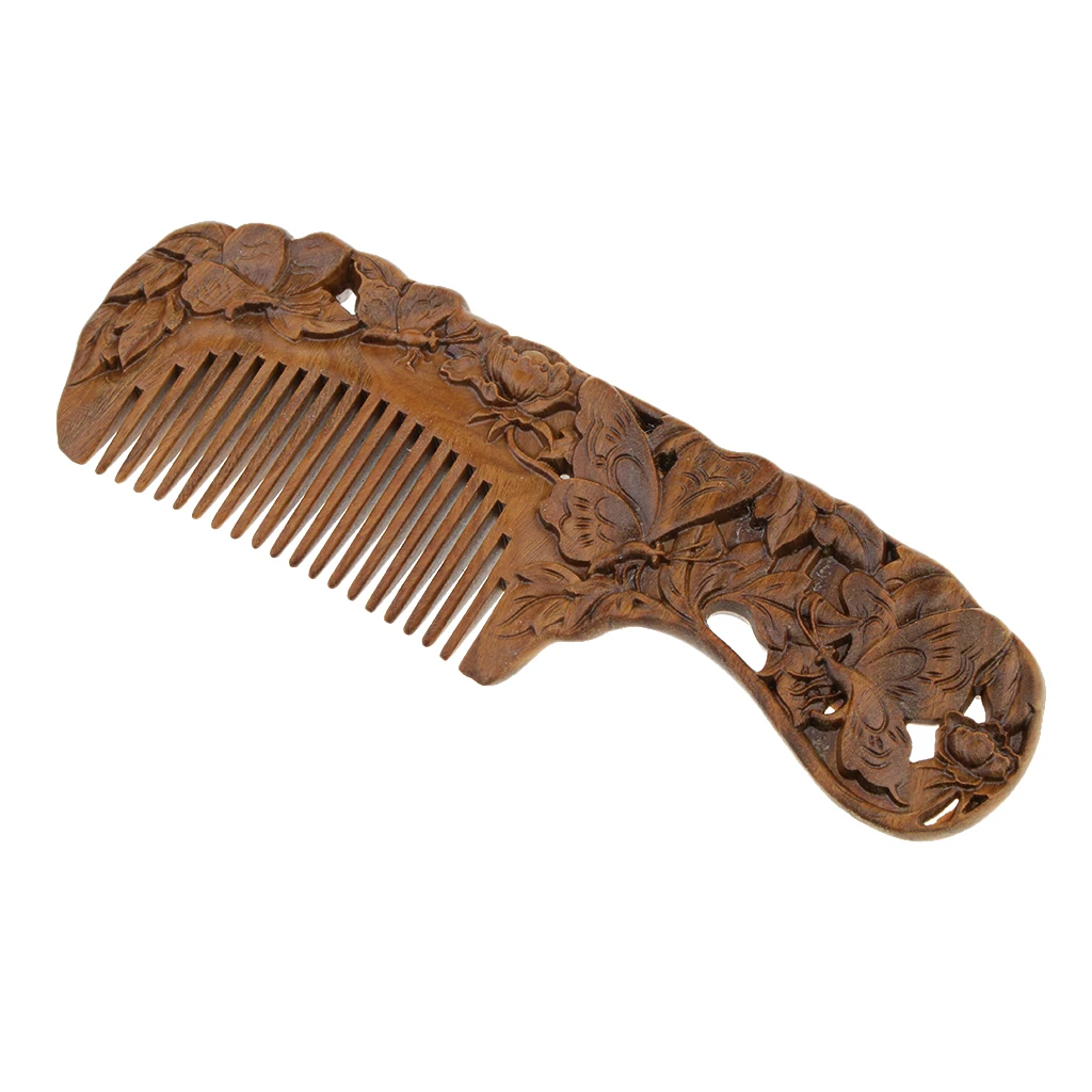 Natural Sandalwood Aroma Refined Wooden Teeth Relieve Tension,Stimulate Scalp Massage Antique Hair Comb Natural Sandalwood Aroma Refined Wooden Teeth Relieve Tension,Stimulate Scalp Massage Antique Hair Comb