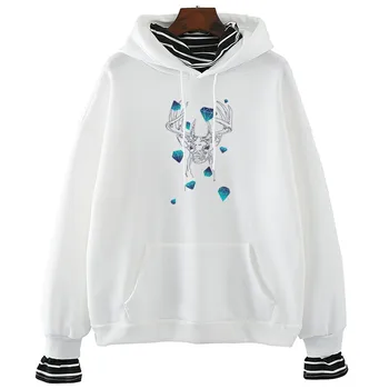 Deers Are Forever Vogue Harajuku Hoodie Women Graphic Ullzang Funny Sweatshirt Korean Style Pullover Fashion Tops
Deers Are Forever Vogue Harajuku Hoodie Women Graphic Ullzang Funny Sweatshirt Korean Style Pullover Fashion Tops