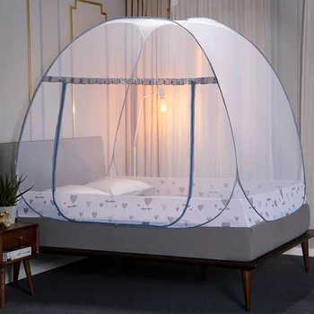 2020 New Adult Yurt Mosquito Net Portable Travel Mosquito Net Child Room Bed Netting Encryption Mosquito Tent Canopy Single-door 
2020 New Adult Yurt Mosquito Net Portable Travel Mosquito Net Child Room Bed Netting Encryption Mosquito Tent Canopy Single-door