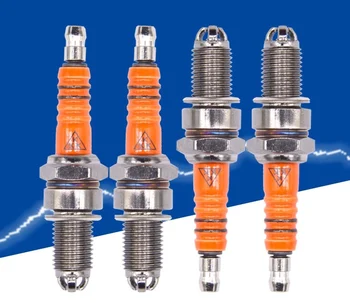 Spark plug GY6 scooter A7TC multi-angle ignition modified red head 3 claw A7TC spark
Spark plug GY6 scooter A7TC multi-angle ignition modified red head 3 claw A7TC spark