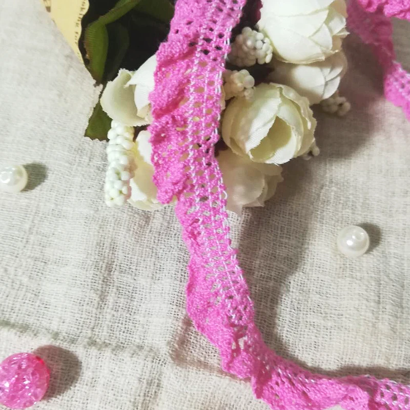 1Yards New Pleated Guipure Rose Red Lace Ribbon Elastic Clothes Sewing Trim Accessories 1.5cm Lace Fabric Dress Decoration QZ15
1Yards New Pleated Guipure Rose Red Lace Ribbon Elastic Clothes Sewing Trim Accessories 1.5cm Lace Fabric Dress Decoration QZ15