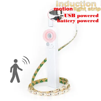 Wireless PIR Motion Sensor LED Light Strip Kitchen Bed Cabinet Closet Light tape 1M/2M/3M/5m SMD 2835 USB LED Lamp TV Backlight
Wireless PIR Motion Sensor LED Light Strip Kitchen Bed Cabinet Closet Light tape 1M/2M/3M/5m SMD 2835 USB LED Lamp TV Backlight