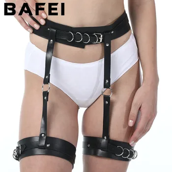 BAFEI Short Leather Hips Garters Belt Woman's Legs Harness Sexy Croset Thigh Women Body Straps Harness Bondage Suspenders Wear
BAFEI Short Leather Hips Garters Belt Woman's Legs Harness Sexy Croset Thigh Women Body Straps Harness Bondage Suspenders Wear