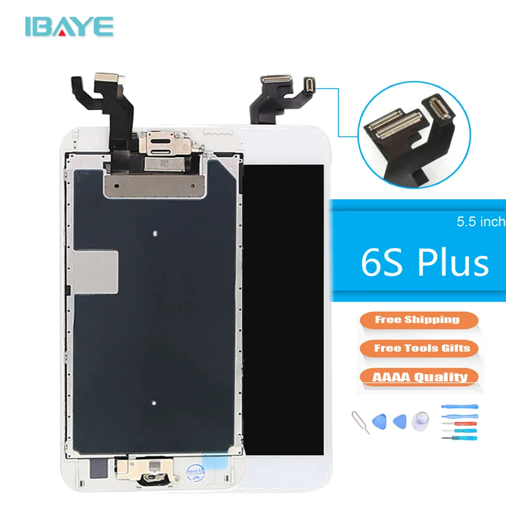 High Quality LCD for iPhone 6S Plus LCD Display Touch Screen Digitizer Full Assembly for iPhone 6S Plus LCD Screen Replacement
High Quality LCD for iPhone 6S Plus LCD Display Touch Screen Digitizer Full Assembly for iPhone 6S Plus LCD Screen Replacement