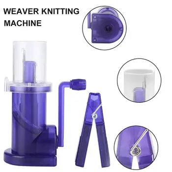 Hand-Operated Embellish-Knit Weaver Knitting Machine DIY Craft Knitter Bracelet Weave Tool.Sweater gloves knit Light Weight
Hand-Operated Embellish-Knit Weaver Knitting Machine DIY Craft Knitter Bracelet Weave Tool.Sweater gloves knit Light Weight