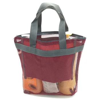 Mesh Shopping Storgage Bag Grid Travel Beach Bag Spa Bath Pocket Multi-functional Breathable Hand Wash Bag
Mesh Shopping Storgage Bag Grid Travel Beach Bag Spa Bath Pocket Multi-functional Breathable Hand Wash Bag