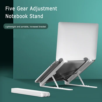 Foldable Notebook Riser Holder 5 Height Adjustable Ventilated Lightweight Anti-slip Laptop Stand for Pad Tablet Kindle table
Foldable Notebook Riser Holder 5 Height Adjustable Ventilated Lightweight Anti-slip Laptop Stand for Pad Tablet Kindle table