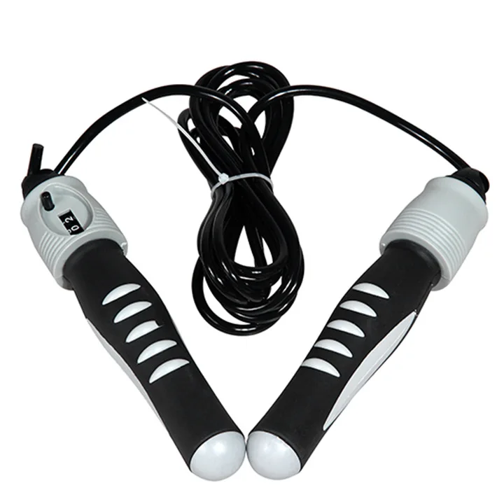 Profession Counting Jump Rope Wind Speed 12P Rubber Handle Jump Rope Skipping with Bearings Three Count Jump Rope Manufacturers
Profession Counting Jump Rope Wind Speed 12P Rubber Handle Jump Rope Skipping with Bearings Three Count Jump Rope Manufacturers