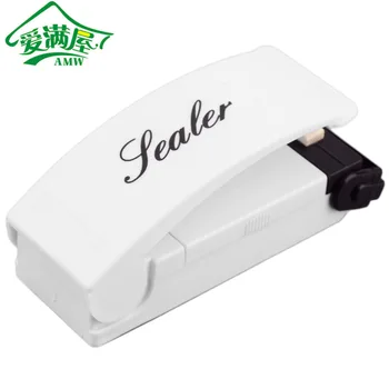 AMW Mini Portable Package handy sealing machines for plastic Snacks bags Cilps Heat Sealer Vacuum Resealer Kitchen Storage 
AMW Mini Portable Package handy sealing machines for plastic Snacks bags Cilps Heat Sealer Vacuum Resealer Kitchen Storage