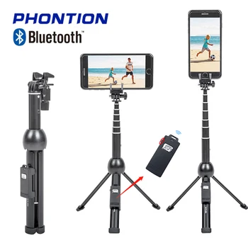 WT992 Selfie Stick Adjustable Tripod 360 Degree Monopod with Wireless Bluetooth Remote Control for IPhone Android Aluminum Alloy
WT992 Selfie Stick Adjustable Tripod 360 Degree Monopod with Wireless Bluetooth Remote Control for IPhone Android Aluminum Alloy