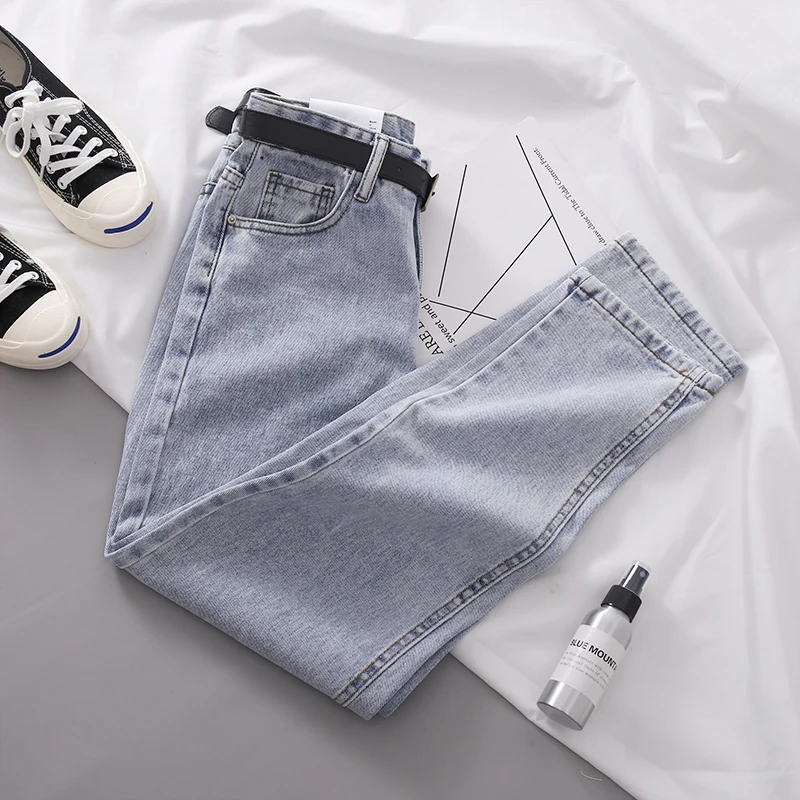 Women's Harem Pants Jeans Spring New Korean Light Washed Loose Thin Thin Wild High Waist Harem Pants
Women's Harem Pants Jeans Spring New Korean Light Washed Loose Thin Thin Wild High Waist Harem Pants